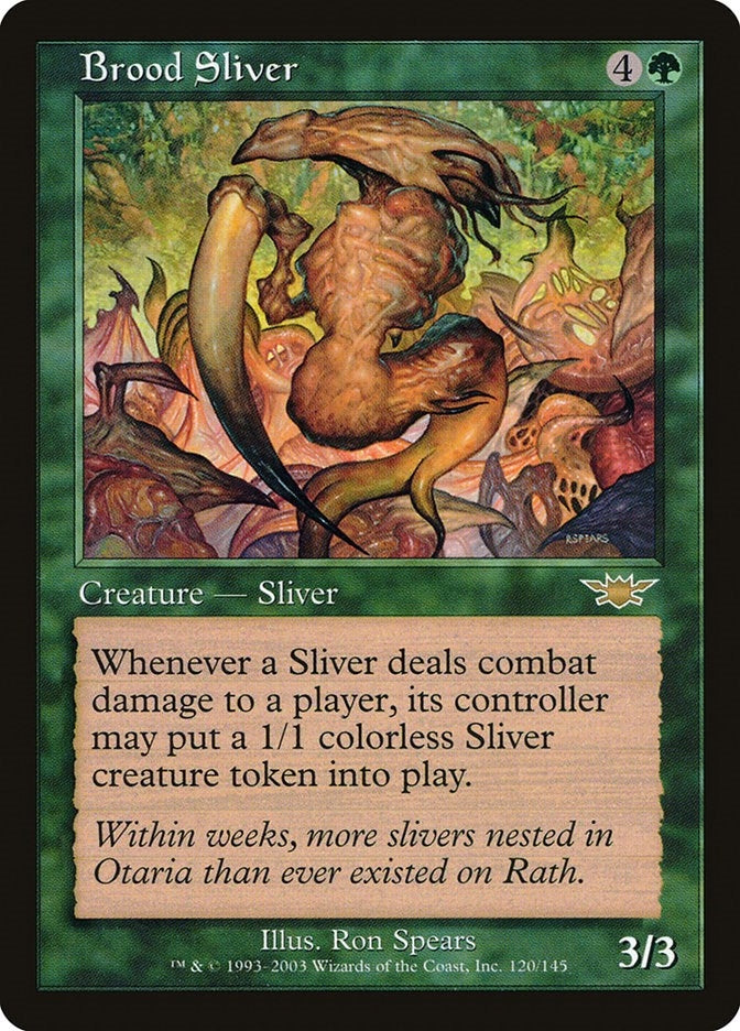 Image for Brood Sliver (120) - Magic: The Gathering