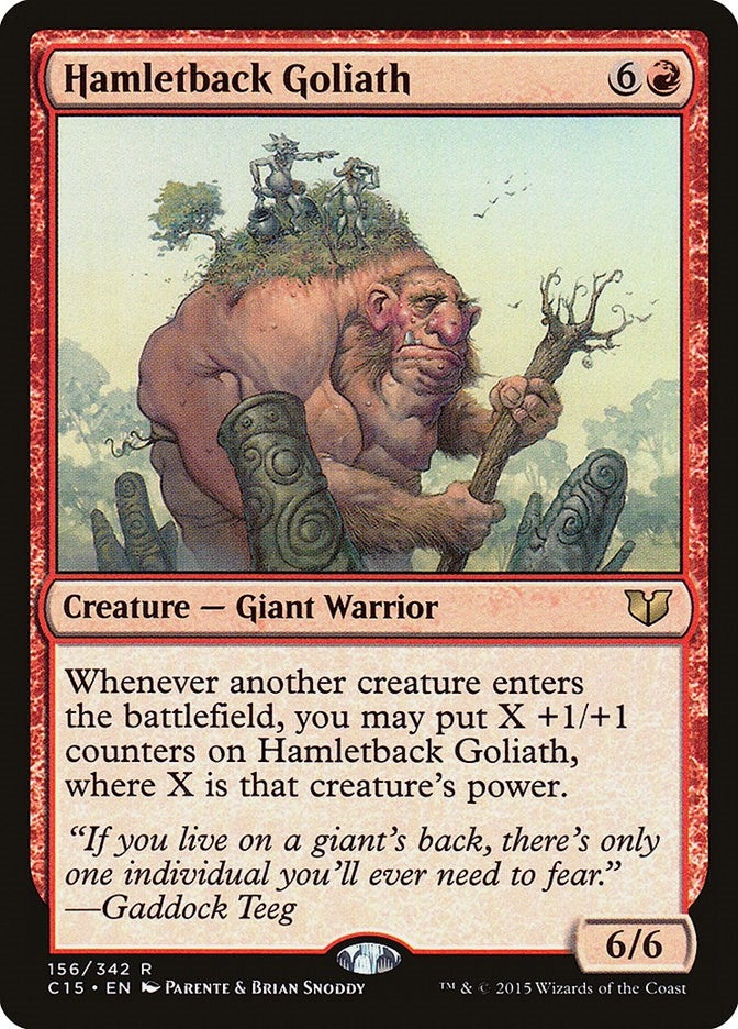 Image for Hamletback Goliath (156) (C15) - Magic: The Gathering