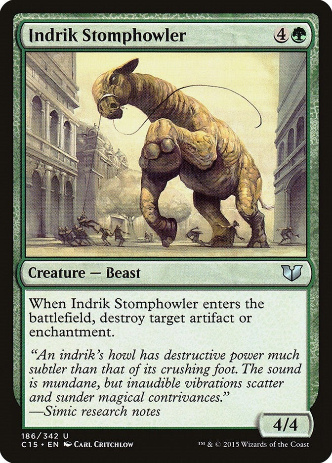Image for Indrik Stomphowler (186) (C15) - Magic: The Gathering