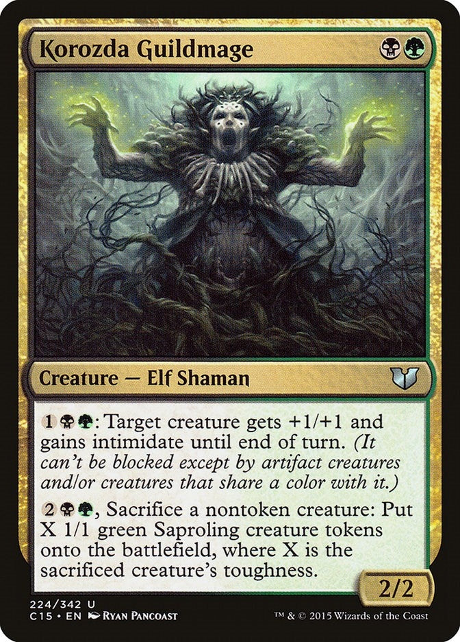 Image for Korozda Guildmage (224) (C15) - Magic: The Gathering