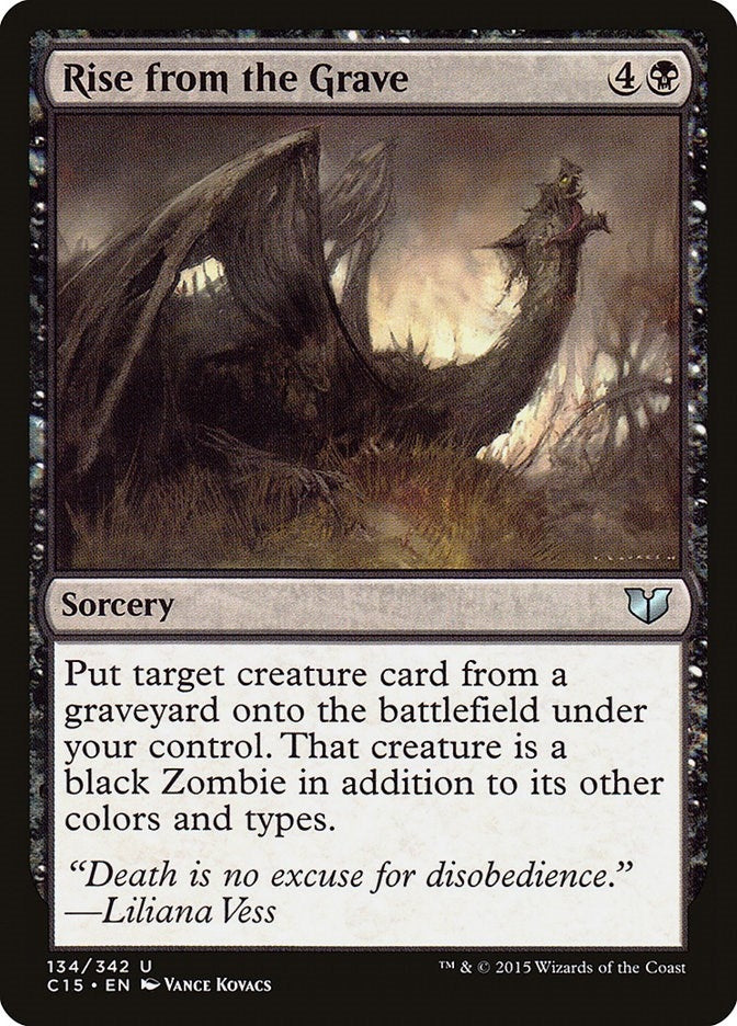 Image for Rise from the Grave (134) - Magic: The Gathering