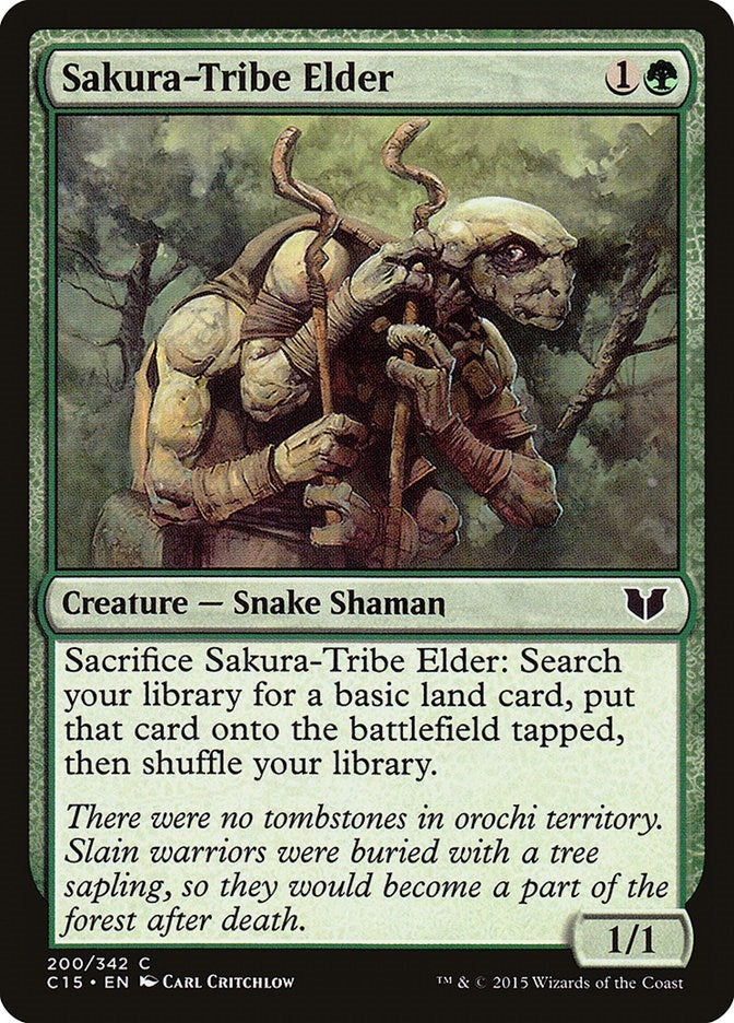 Image for Sakura-Tribe Elder (200) (C15) - Magic: The Gathering