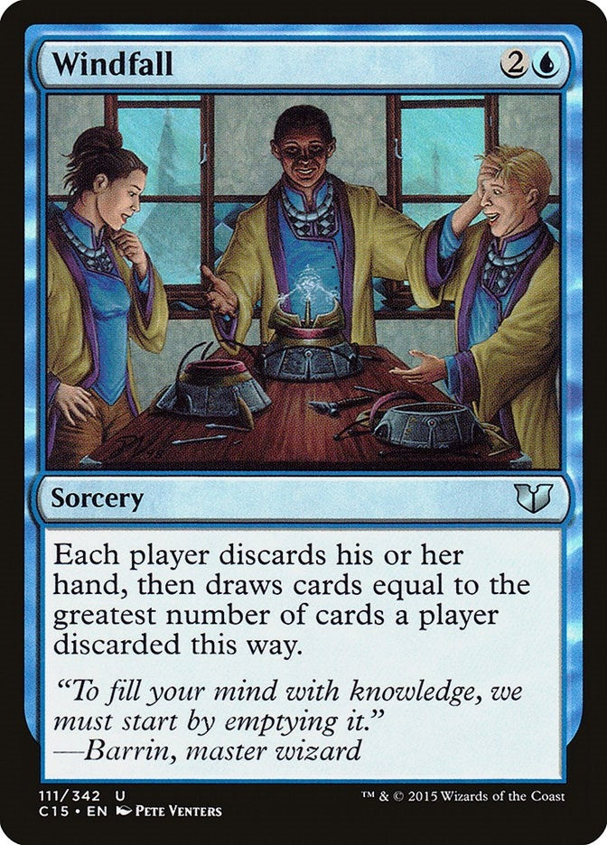 Image for Windfall (111) - Magic: The Gathering