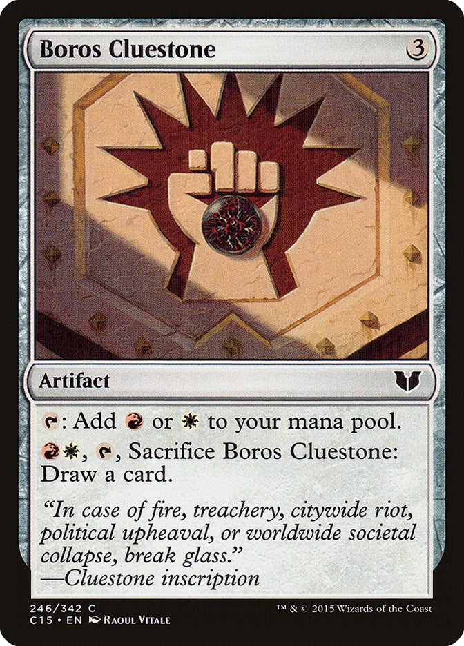 Image for Boros Cluestone (246) - Magic: The Gathering