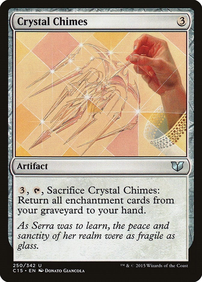 Image for Crystal Chimes (250) (C15) - Magic: The Gathering