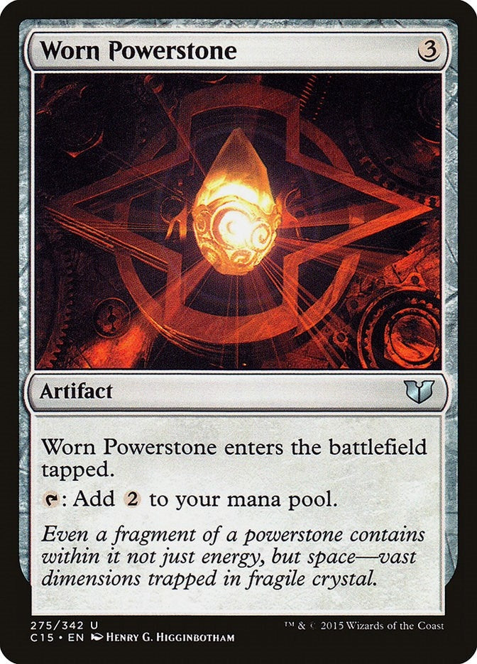 Image for Worn Powerstone (275) (C15) - Magic: The Gathering