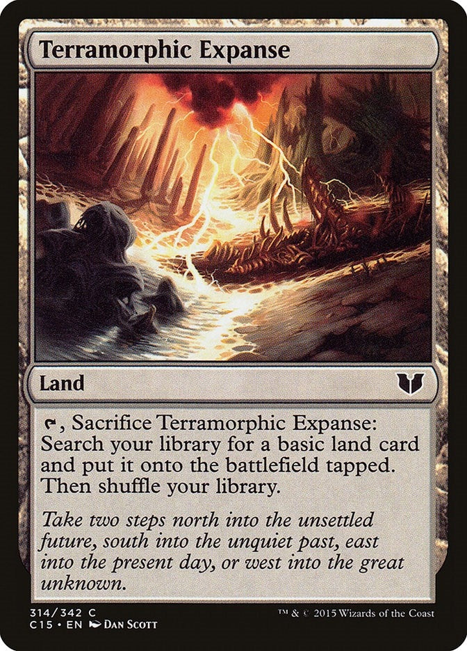 Image for Terramorphic Expanse (314) (C15) - Magic: The Gathering