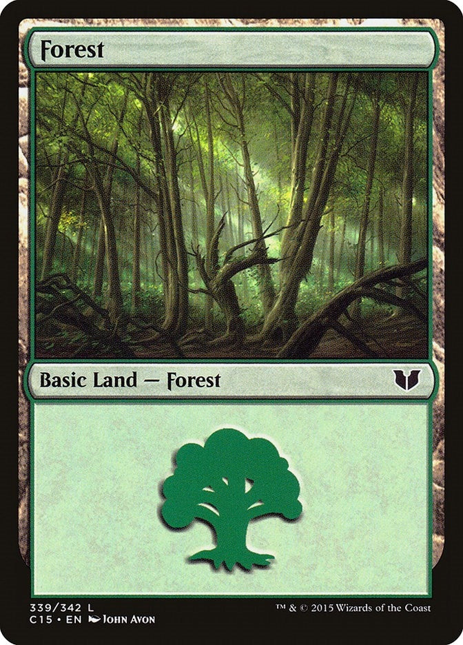 Image for Forest (339) (339) - Magic: The Gathering
