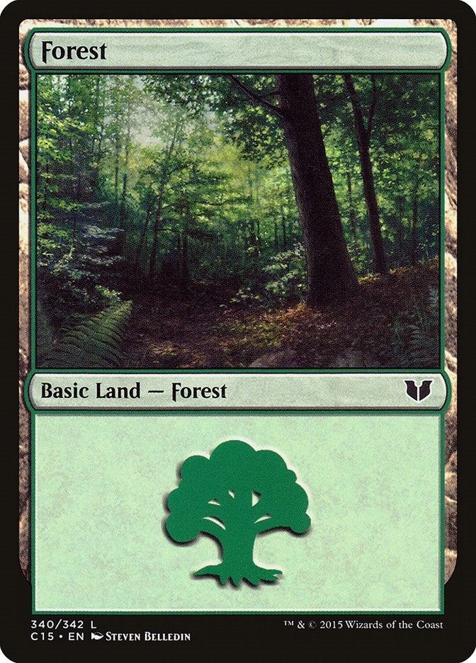 Image for Forest (340) (340) - Magic: The Gathering