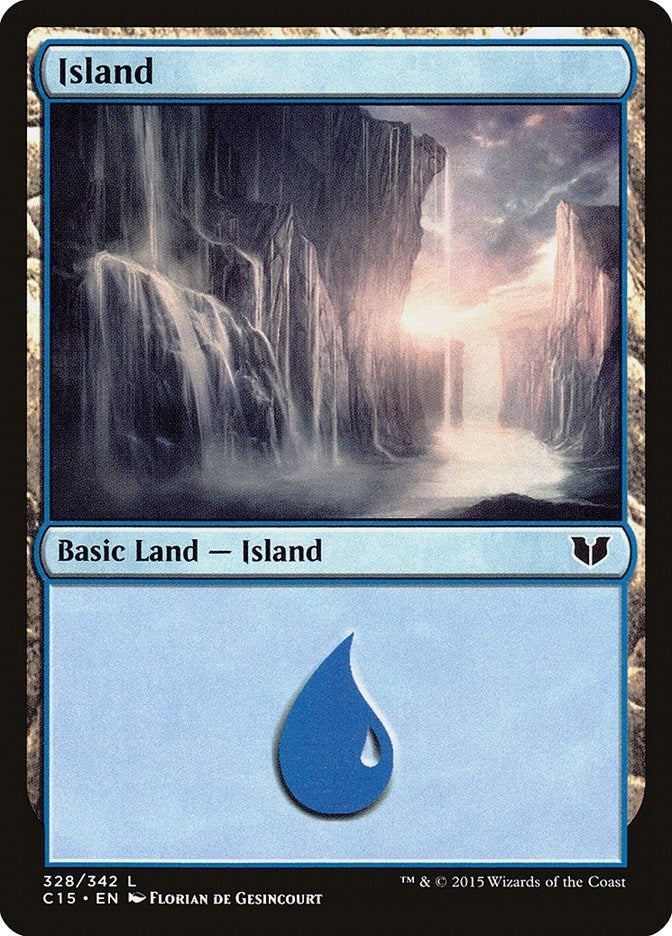 Image for Island (328) (328) (C15) - Magic: The Gathering