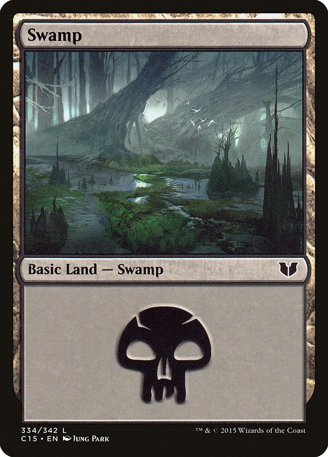 Image for Swamp (334) (334) - Magic: The Gathering