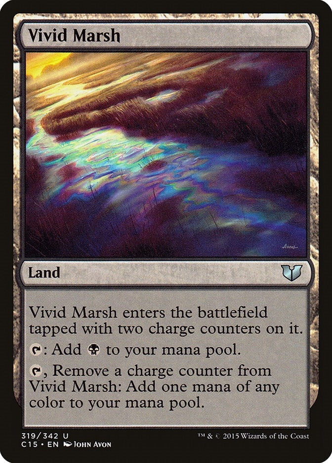 Image for Vivid Marsh (319) - Magic: The Gathering