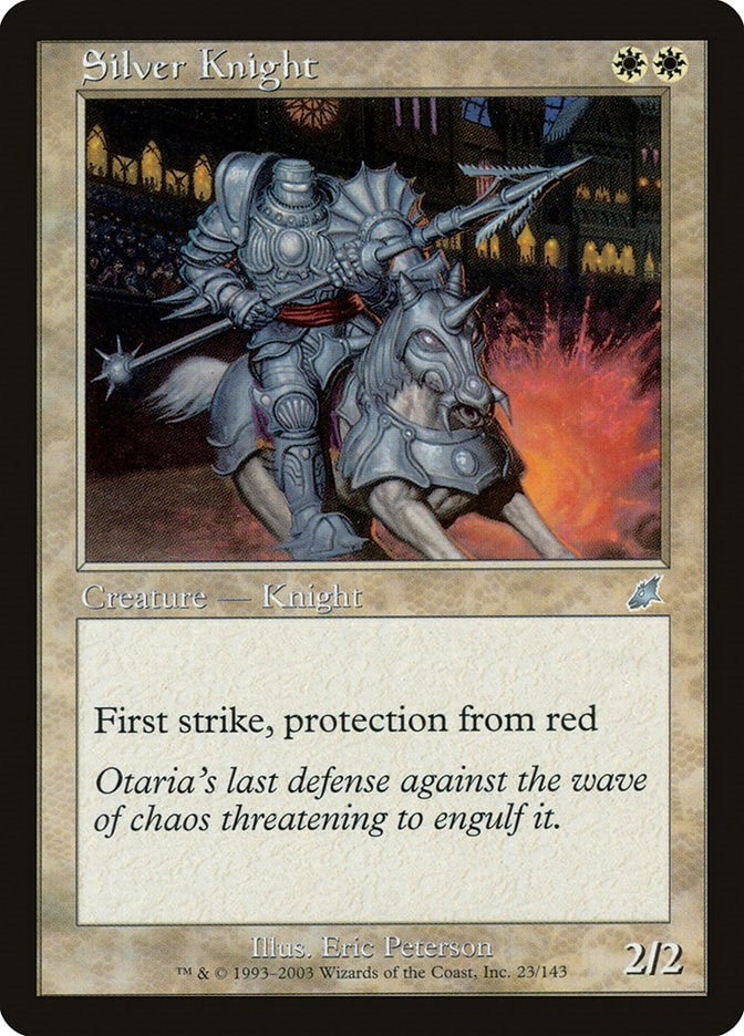Image for Silver Knight (23) - Magic: The Gathering