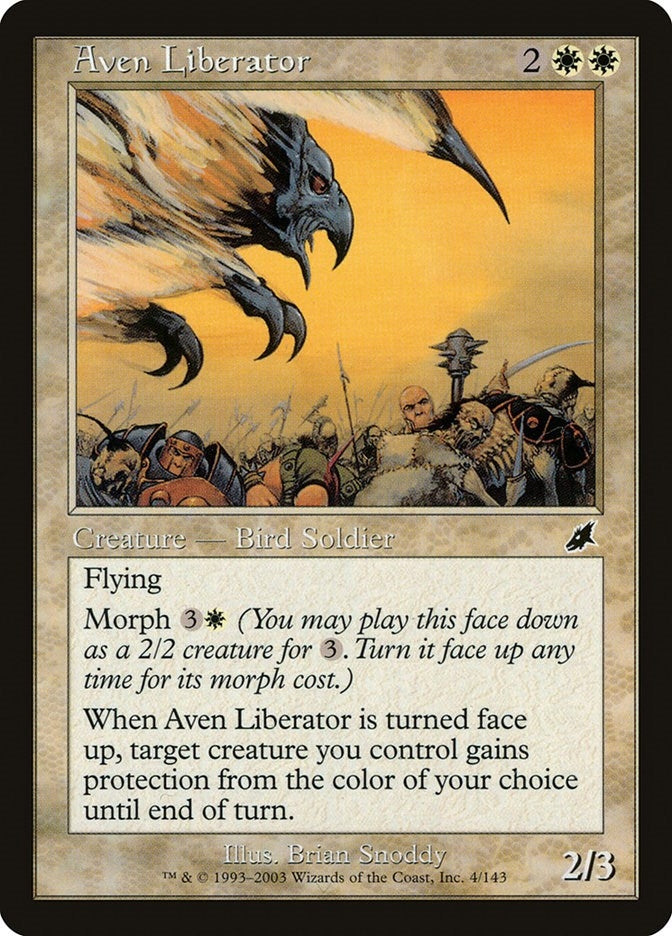 Image for Aven Liberator (4) - Magic: The Gathering
