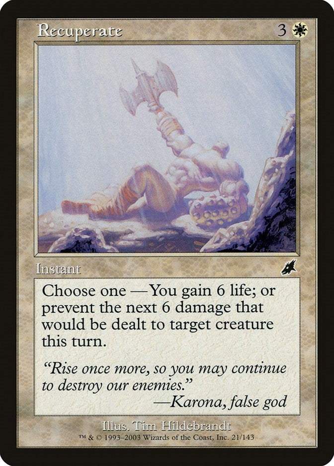 Image for Recuperate (21) - Magic: The Gathering