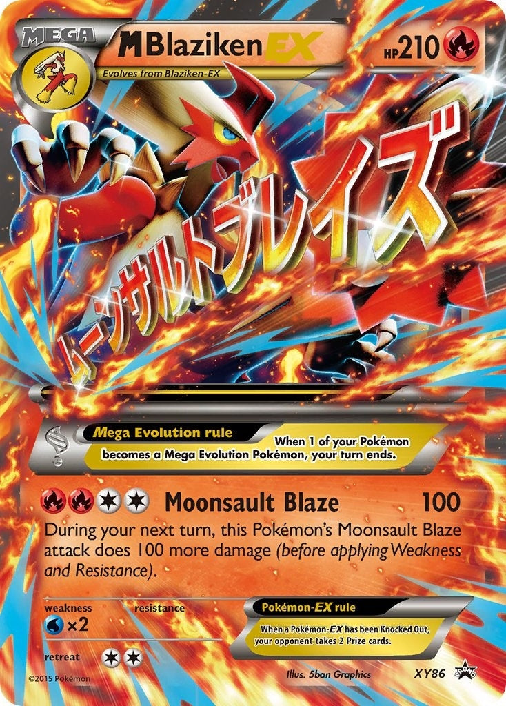 Image for M Blaziken EX (XY86) (PR) - Pokemon