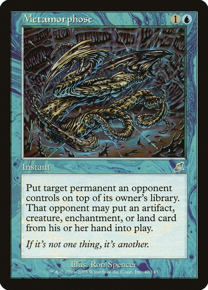 Image for Metamorphose (40) - Magic: The Gathering