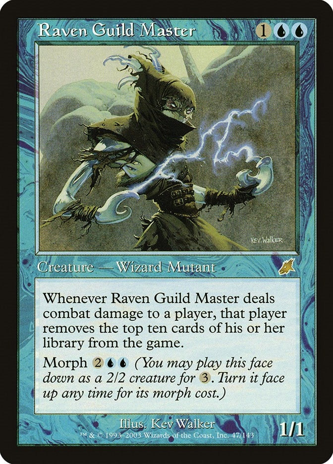 Image for Raven Guild Master (47) - Magic: The Gathering