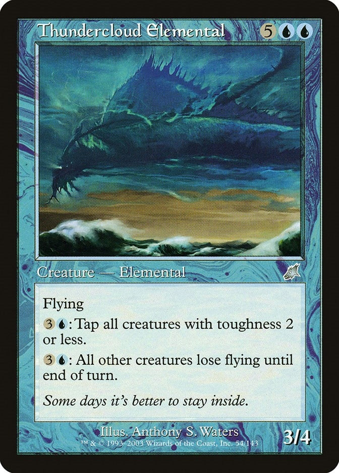 Image for Thundercloud Elemental (54) - Magic: The Gathering