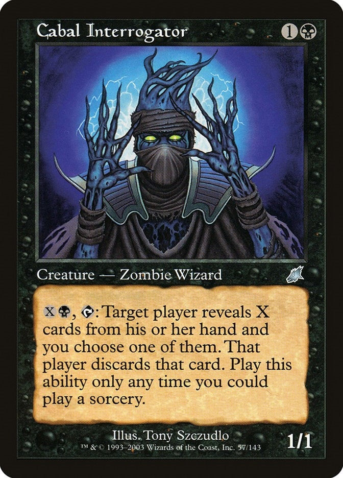Image for Cabal Interrogator (57) - Magic: The Gathering