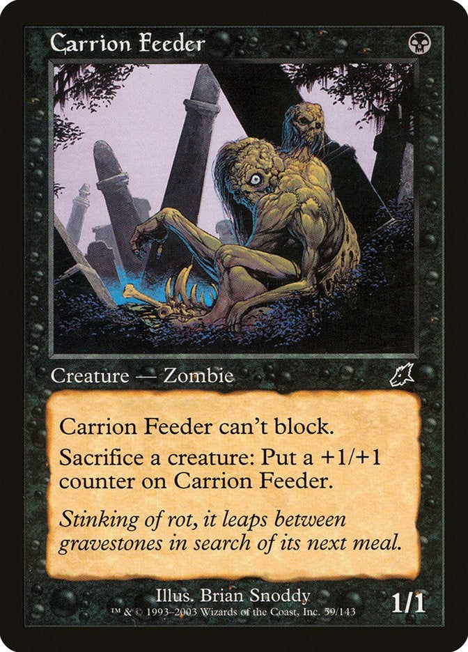 Image for Carrion Feeder (59) - Magic: The Gathering