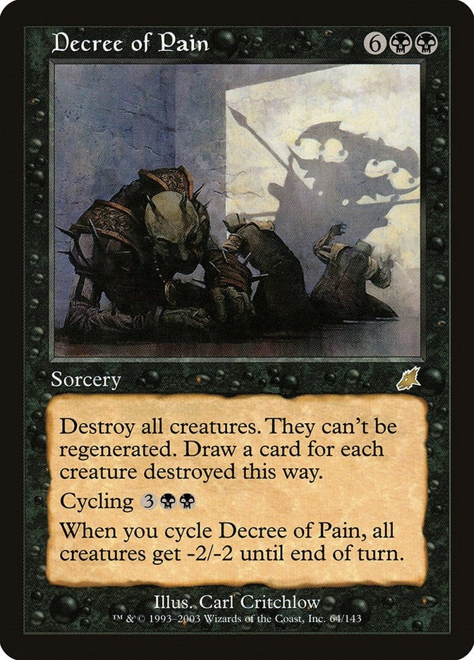 Image for Decree of Pain (64) - Magic: The Gathering