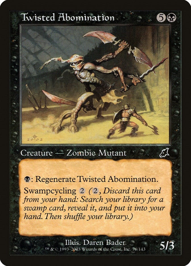 Image for Twisted Abomination (76) - Magic: The Gathering