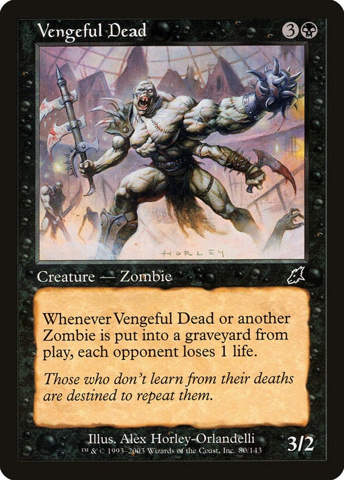 Image for Vengeful Dead (80) - Magic: The Gathering