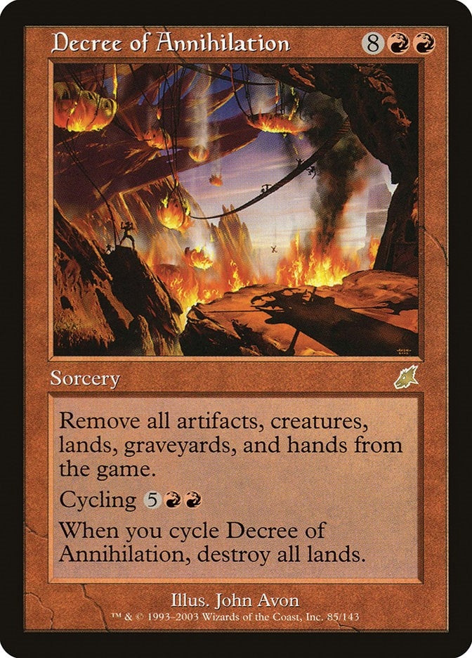 Image for Decree of Annihilation (85) - Magic: The Gathering
