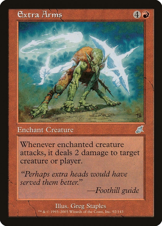 Image for Extra Arms (92) - Magic: The Gathering