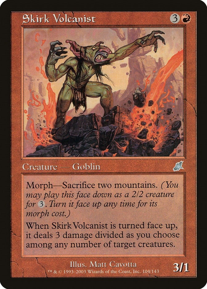 Image for Skirk Volcanist (104) - Magic: The Gathering