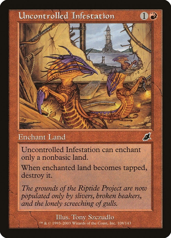 Image for Uncontrolled Infestation (108) - Magic: The Gathering