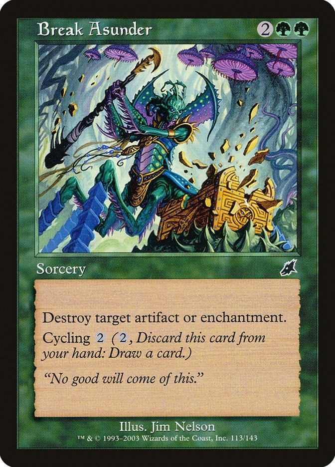 Image for Break Asunder (113) - Magic: The Gathering