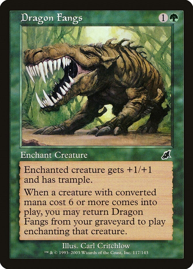 Image for Dragon Fangs (117) - Magic: The Gathering