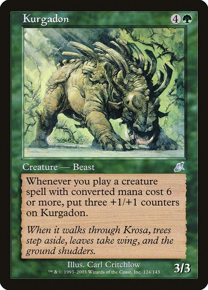 Image for Kurgadon (124) - Magic: The Gathering