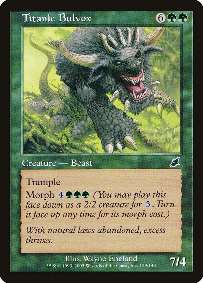 Image for Titanic Bulvox (129) - Magic: The Gathering