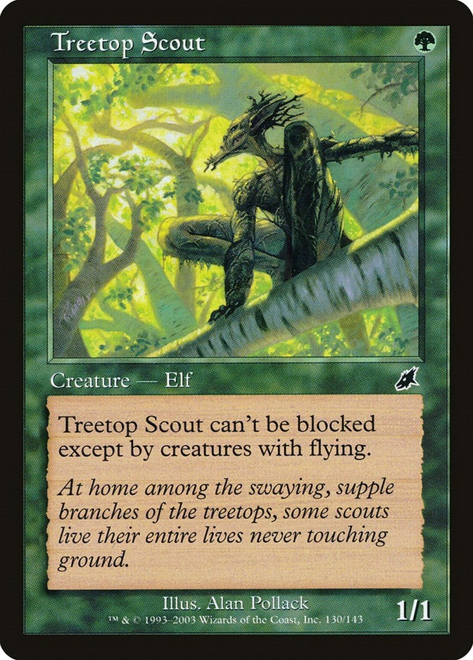 Image for Treetop Scout (130) - Magic: The Gathering