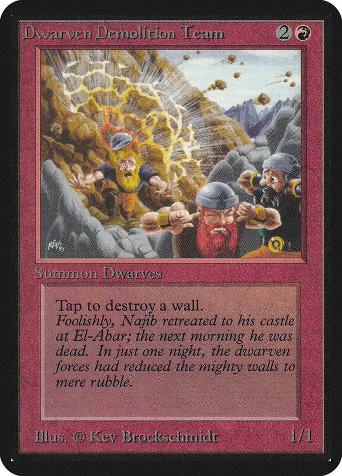 Image for Dwarven Demolition Team - Magic: The Gathering