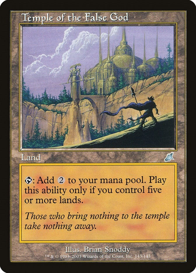 Image for Temple of the False God (143) - Magic: The Gathering