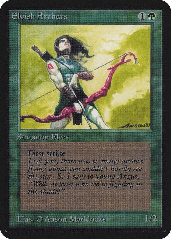 Image for Elvish Archers - Magic: The Gathering