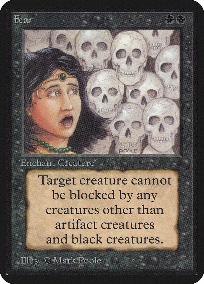 Image for Fear - Magic: The Gathering