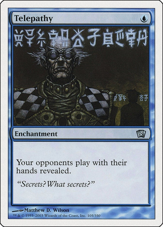 Image for Telepathy (105) - Magic: The Gathering