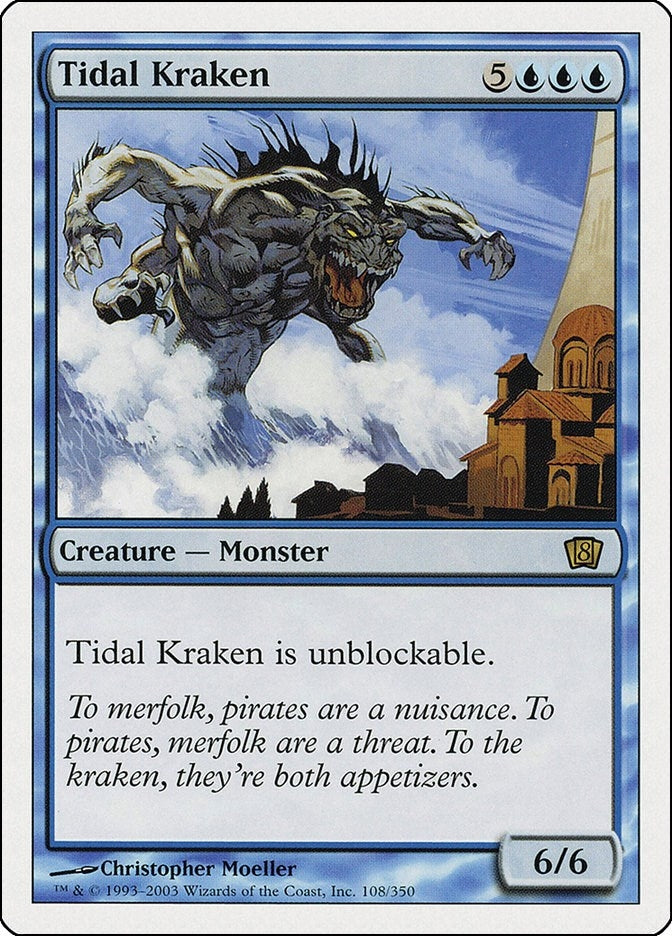 Image for Tidal Kraken (108) - Magic: The Gathering