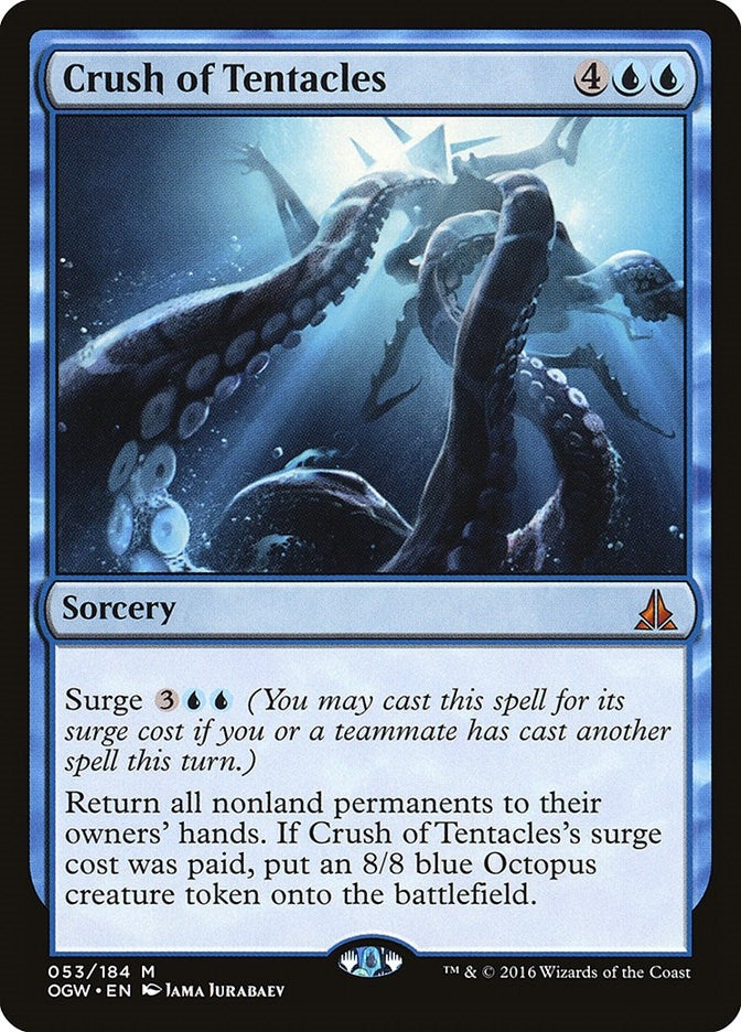 Image for Crush of Tentacles (53) - Magic: The Gathering