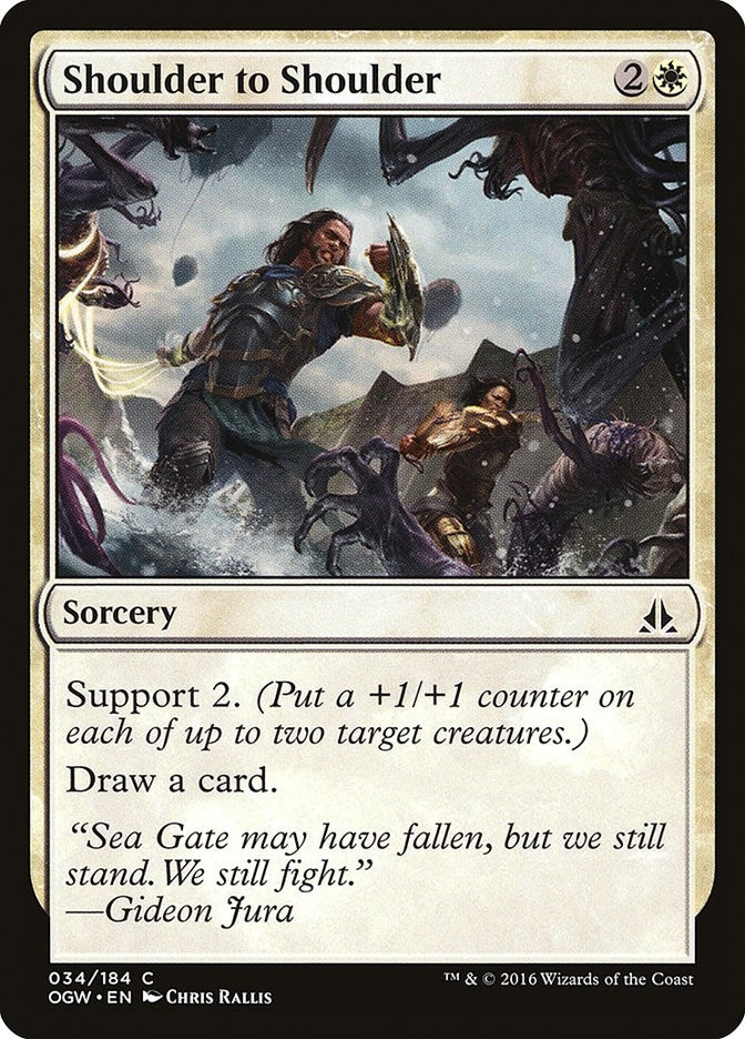 Image for Shoulder to Shoulder (34) (OGW) - Magic: The Gathering