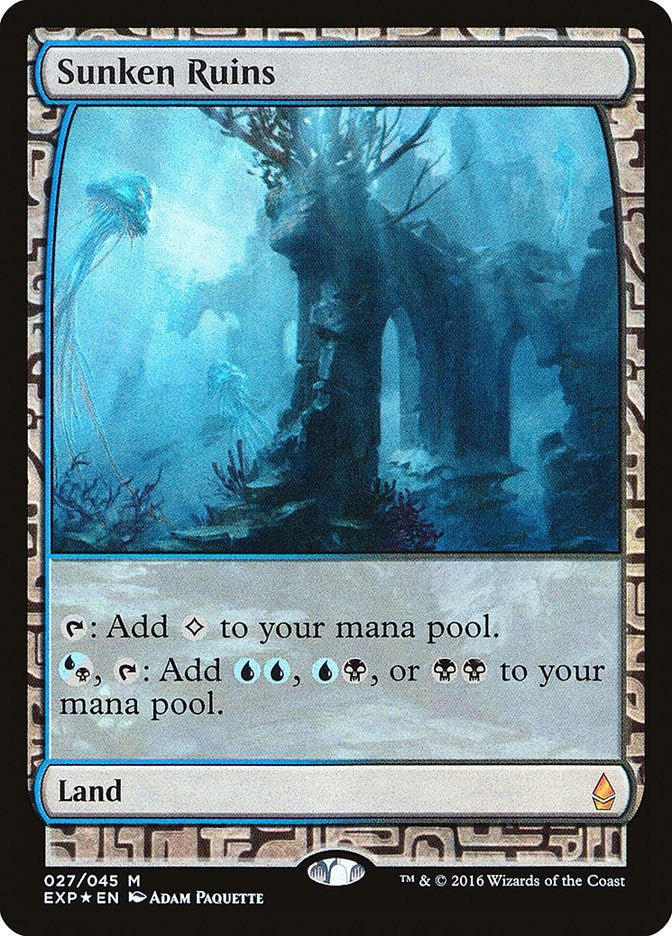 Image for Sunken Ruins (27) (EXP) - Magic: The Gathering