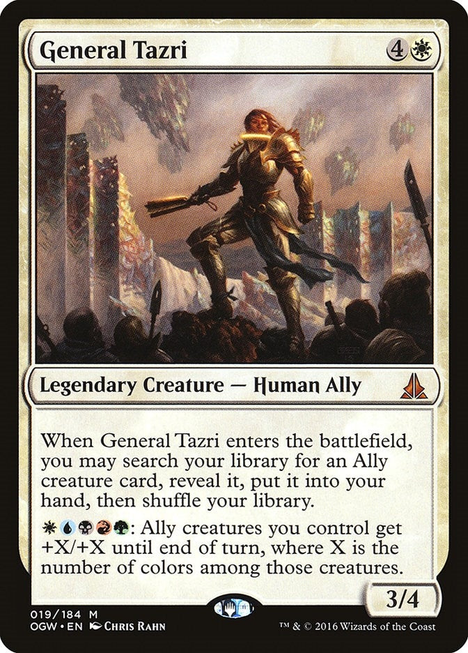Image for General Tazri (19) - Magic: The Gathering
