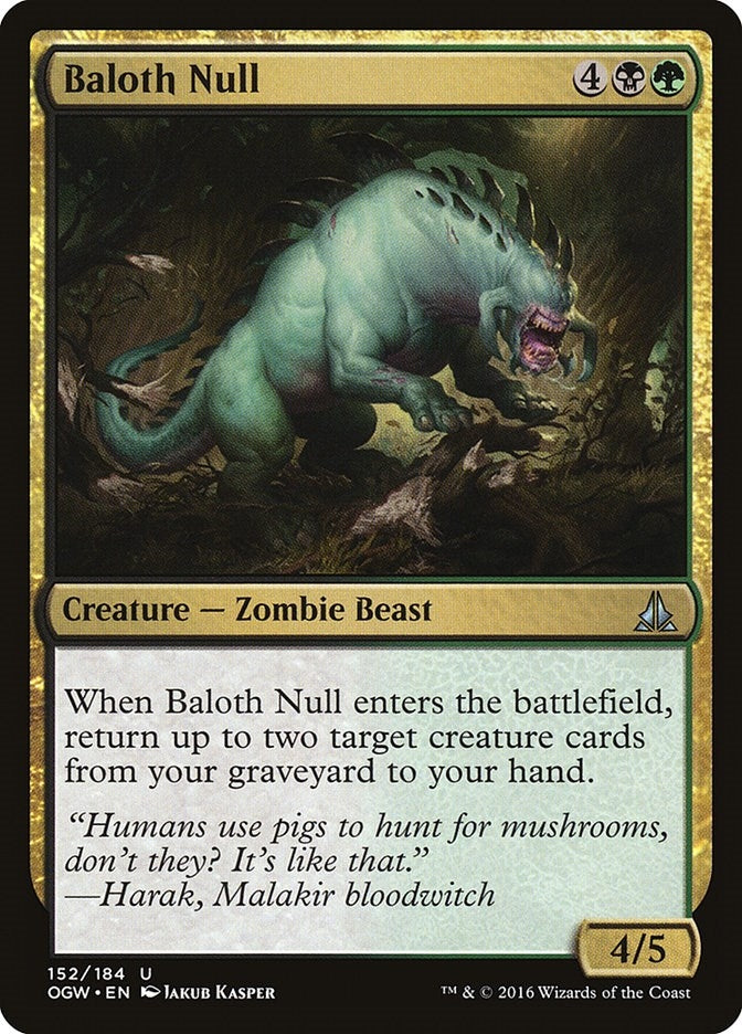 Image for Baloth Null (152) - Magic: The Gathering