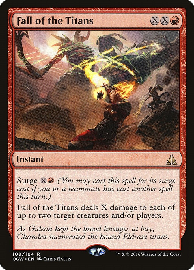 Image for Fall of the Titans (109) (OGW) - Magic: The Gathering