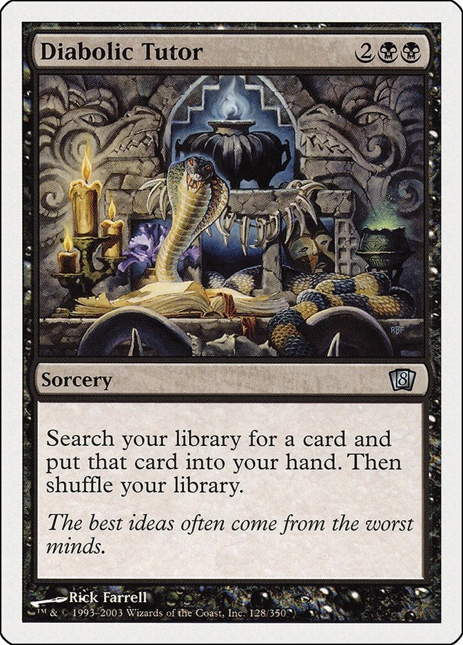 Image for Diabolic Tutor (128) - Magic: The Gathering
